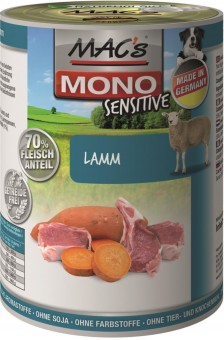 MAC's Dog Dose Mono-Protein Lamm 800g | 12er-Sparpack