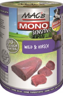 MAC's Dog Dose Mono-Protein Wild & Hirsch 