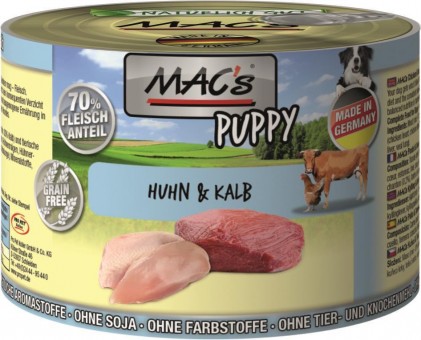 MAC's Dog Puppy Huhn & Kalb 