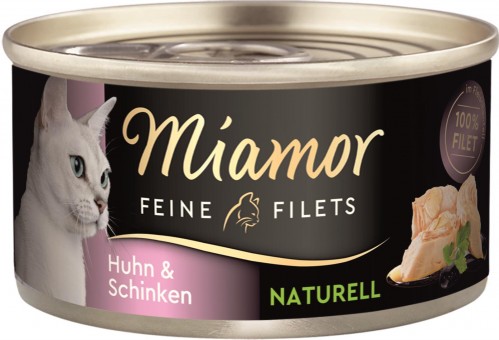 Miamor Feine Filets Naturelle Huhn & Schinken 24x 80g