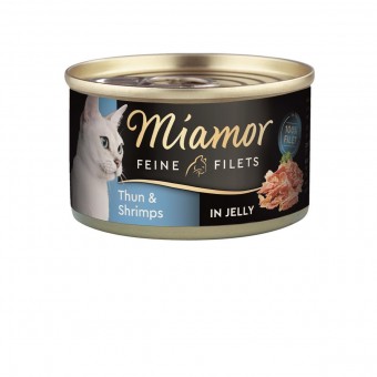 Miamor Feine Filets Thunfisch & Shrimps 24x 100g