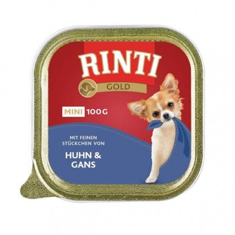 Rinti Gold mini Huhn & Gans 32x 100g 