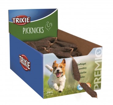 Trixie PREMIO 200 Picknicks Hunde-Würste à 8g Geflügel