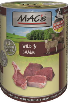 MAC's Dog Wild & Lamm 400g | 6er-Sparpack