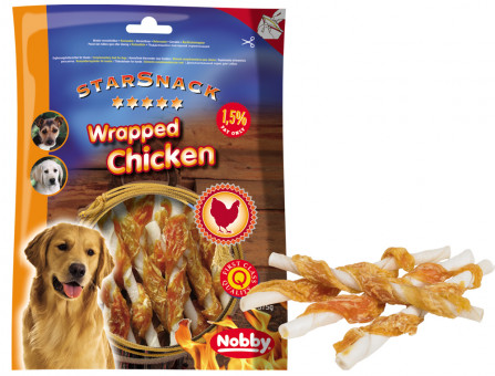 Nobby STARSNACK BBQ WRAPPED CHICKEN 6x 375g 