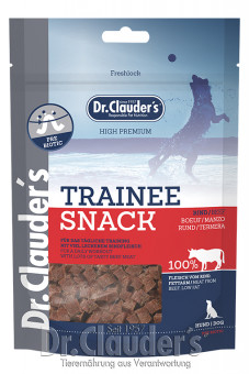 Dr. Clauders Dog Trainee Snack Rind 10x 80g