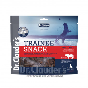 Dr. Clauders Dog Trainee Snack Rind 500g