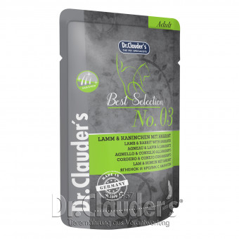 Dr. Clauders Cat Best Selection Adult No 3 Pouch 