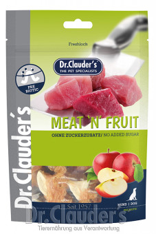 Dr. Clauders Dog Meat & Fruit Snack Apfel & Hühnchen 