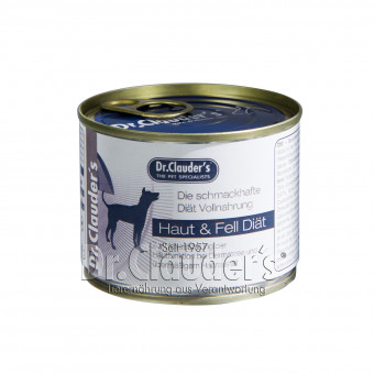 Dr. Clauders Dog Diät FSD Haut & Fell Dose 6x 200g