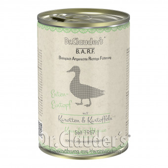 Dr. Clauders BARF Dog Enteneintopf 12x 400g