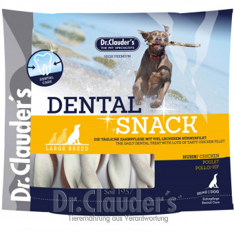 Dr. Clauders Dog Snack Dental Huhn 6x 500 g Large