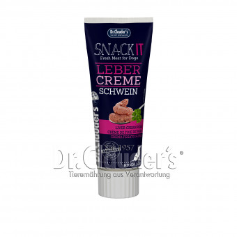 Dr. Clauders Dog Snack IT Fresh Meat Schweine-Lebercreme 