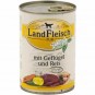 LandFleisch Dog Pur Geflügel & Reis extra mager 