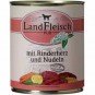 LandFleisch Dog Classic Rinderherz & Nudel 